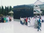 Jelang Keberangkatan, 297 CJH Ananda Group Ikut Simulasi Haji di Asrama Sudiang Makassar