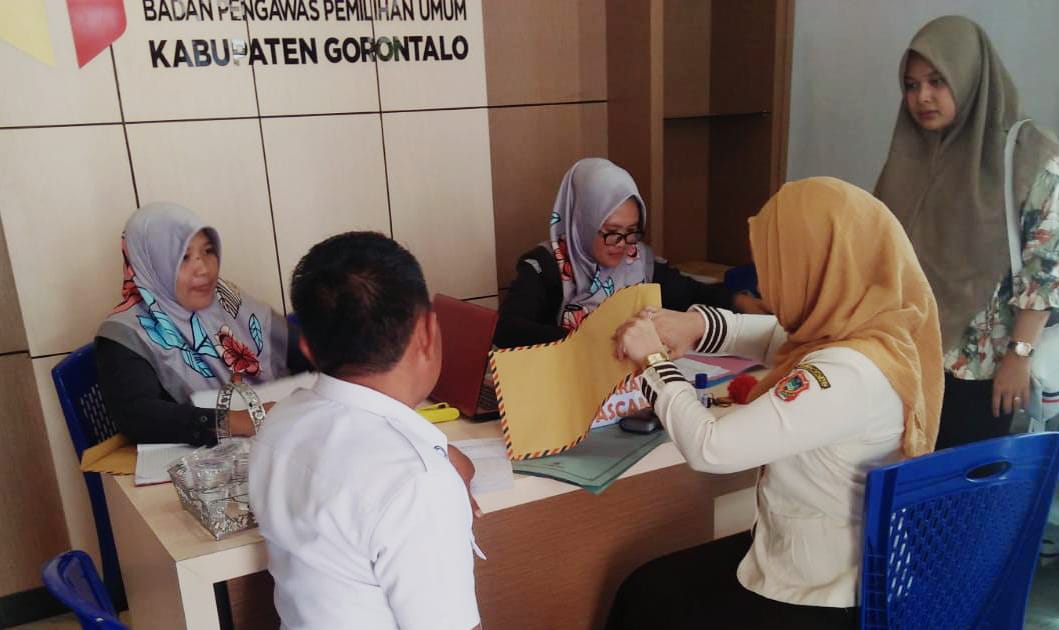 Pendaftaran Panwascam Pilkada Kabupaten Gorontalo 2020