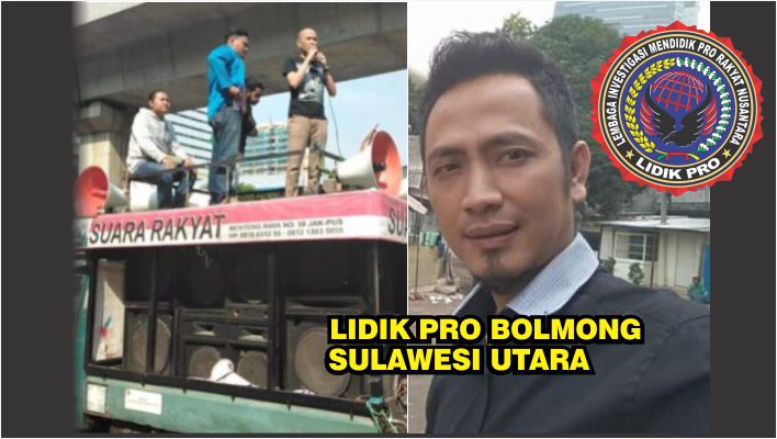 Lidik Pro Bolmong Sulawesi Utara - Aksi demo Parindo Potabuga