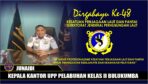 Kepala Kantor UPP Kelas II Bulukumba : HUT Ke-48 KPLP, Insan Bahari Untuk Pengabdian Yang Terbaik Bagi Bangsa & Negara