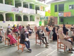 Evaluasi Pembelajaran Daring, UPT SPF SMPN 5 Makassar Mengundang Ortu Siswa