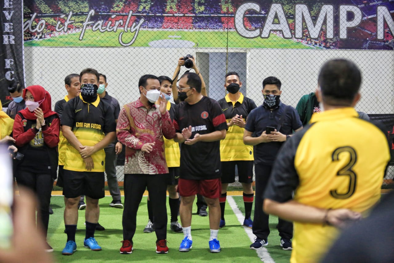 Futsal danny bersama alumni Unhas