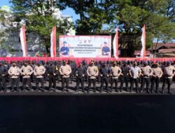 Kapolda Sulsel Lepas Pemberangkatan 201 Personel Brimob Bantu Pengamanan PON XX di Papua
