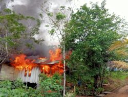 Ditinggal Jualan, Rumah Warga Masalap Raya Ludes di Lahap Api