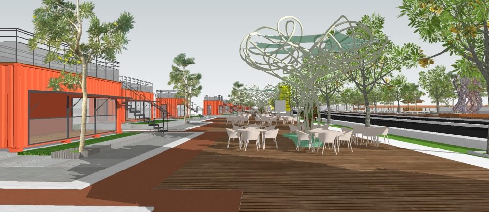 Desain pembangunan Pantai Merpati Kota Bulukumba Tahun 2022