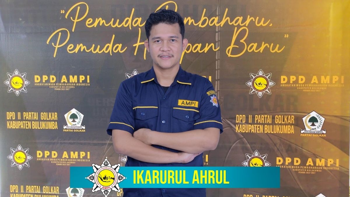 Ikarurul Ahrul ketua AMPI Bulukumba Periode 2022 - 2027 - Musda