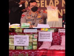 Ungkap Kasus Peredaran Narkotika Jaringan Malaysia, Polda Aceh Amankan 189 Kg Sabu
