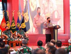 Kapolri Tegaskan Soliditas dan Sinergitas TNI-Polri Modal Kawal Kebijakan Nasional