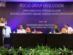 Sekda Makassar Buka FGD, Bahas Pengelolaan BLUD Pemkot Makassar