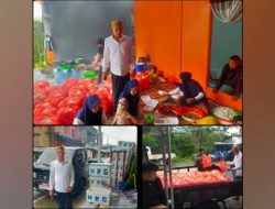Haji Rangga, Berbagi Ratusan Nasi Kotak Jumat Berkah di Tanete