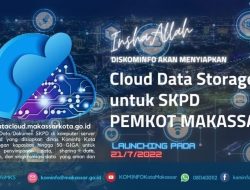 Pekan Depan, Diskominfo Launching Cloud Data Storage dan Repository Apps
