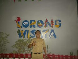 Jelang HUT RI ke-77, Lurah Jongaya Pantau Kesiapan Longwis Kansai Ikuti Lomba Mural Lorong