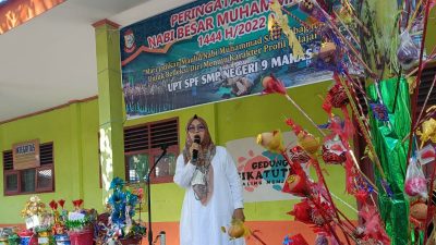 Jadikan Keteladanan Nabi Muhammad Sebagai Contoh, SMPN 9 Makassar Peringati Maulid Nabi