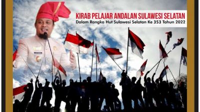 Kirab Pelajar Andalan Sulsel HUT Sulsel 353, Jembatan Pemersatu Anak Bangsa