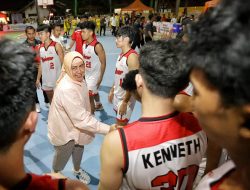 Ketua Perbasi Kota Makassar Semangati Tim Bola Basket