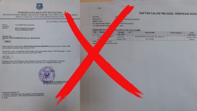 Sekjend Lidik Pro Minta Dinas PMPTSPTK Bulukumba Laporkan Pemalsuan Rekom CPMI