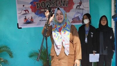 Gelar Porseni, SMAN 13 Makassar Laksanakan Berbagai Lomba dan Penanaman Pohon