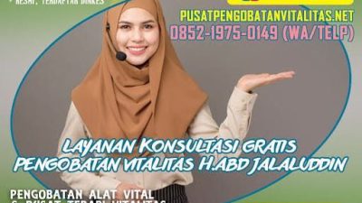 Pengobatan Alat Vital Jakarta Terapi Vitalitas 100% Aman Dan Paling “AMPUH Yakni H.Abdullah Jalaludin, Hub.081399889607