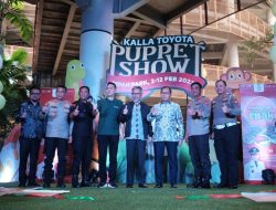 Gaungkan Makassar Kota Makan Enak di Puppet Show Kalla Toyota, Danny : Kolaborasi Kemajuan Kota