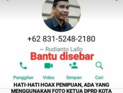 Waspada Penipuan, Catut Nama dan Foto Ketua DPRD Makassar