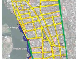 Kawal MNEK 2023, Dishub Makassar Matangkan Rekayasa Lalu Lintas, Ini Ruas Jalan yang Ditutup