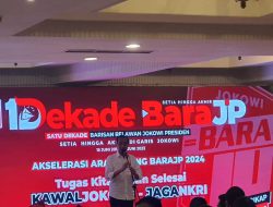 Satu Dekade, Presiden Jokowi Hadiri Rapimnas Bara JP