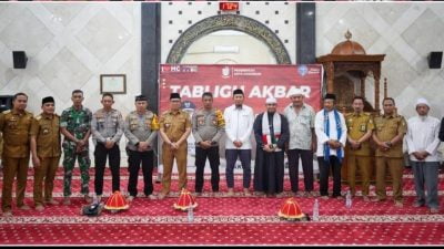 Wujudkan Pemilu Damai, Camat Rappocini Hadiri Tabligh Akbar